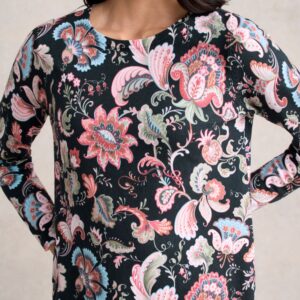 Printed Cotton Jumper - Tapestry Print
